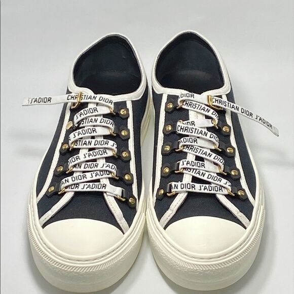 Dior canvas low top sneakers size 40.5 - Picture 9 of 13